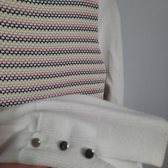 Esprit Colorful Textured Long Sleeve Top - Picture 3 of 7